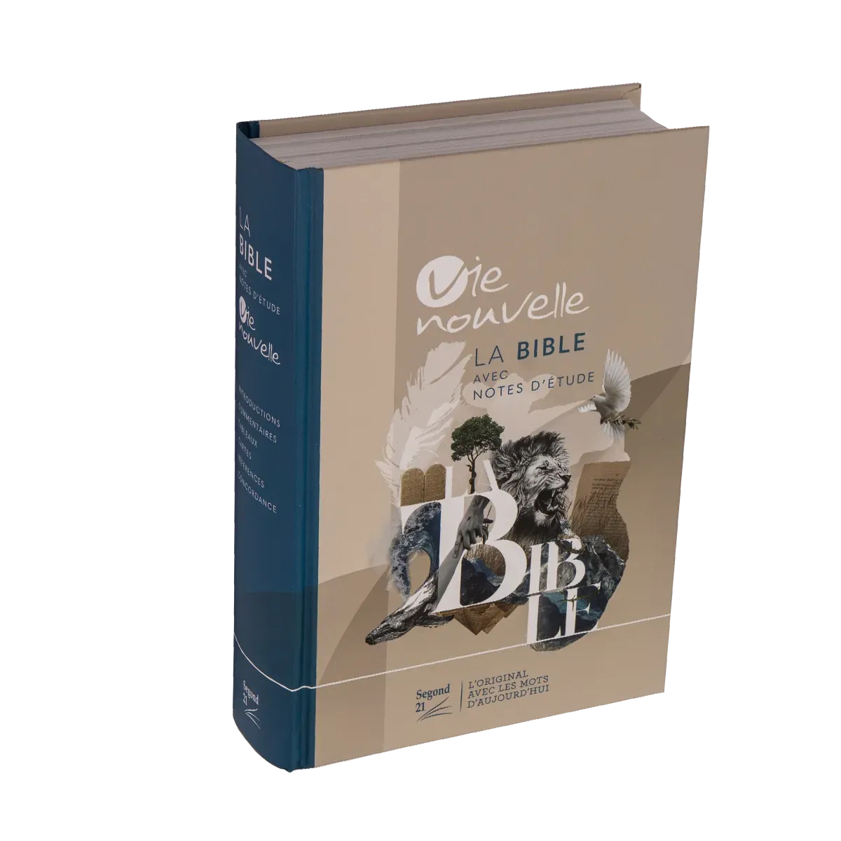 Bible d'étude Vie nouvelle, Segond 21 - couverture rigide illustrée