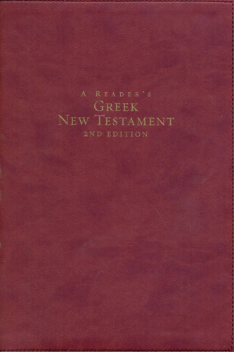 Reader's greek New Testament - 2nd édition