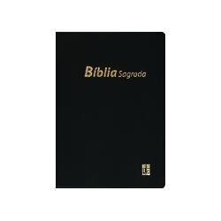 PORTUGAIS, BIBLE ALMEIDA REVISEE ET CORRIGEE DN42, SOUPLE, NOIR, TR. BLANCHE