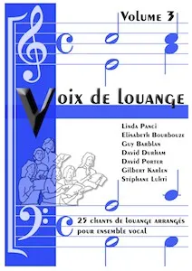 Voix de louange vol.3 - Partitions