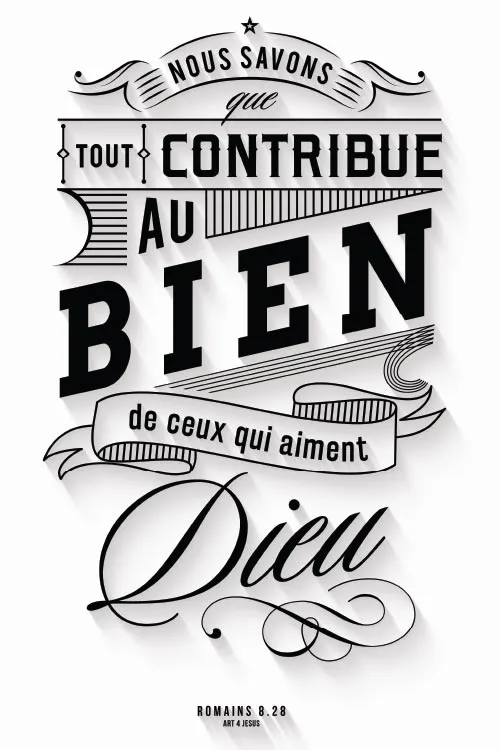 Tableau en PVC - «Nous savons que tout contribue…»