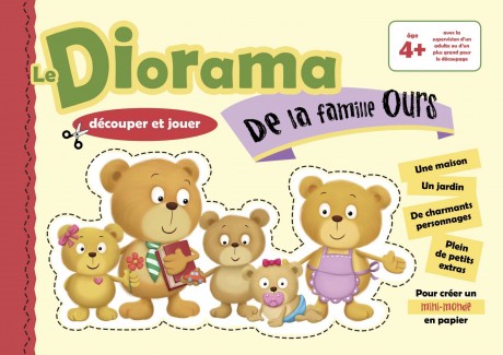 Diorama de la famille ours (Le) - Paper toys