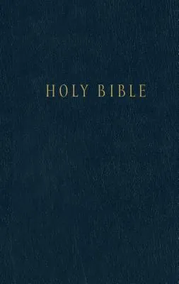 BIBLE ANGL. NLT PEW BIBLE BLEU TR. BLANCHE