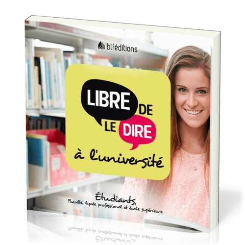 Libre de le dire à l'université  - Etudiants. Faculté, lycée professionnel et école supérieure