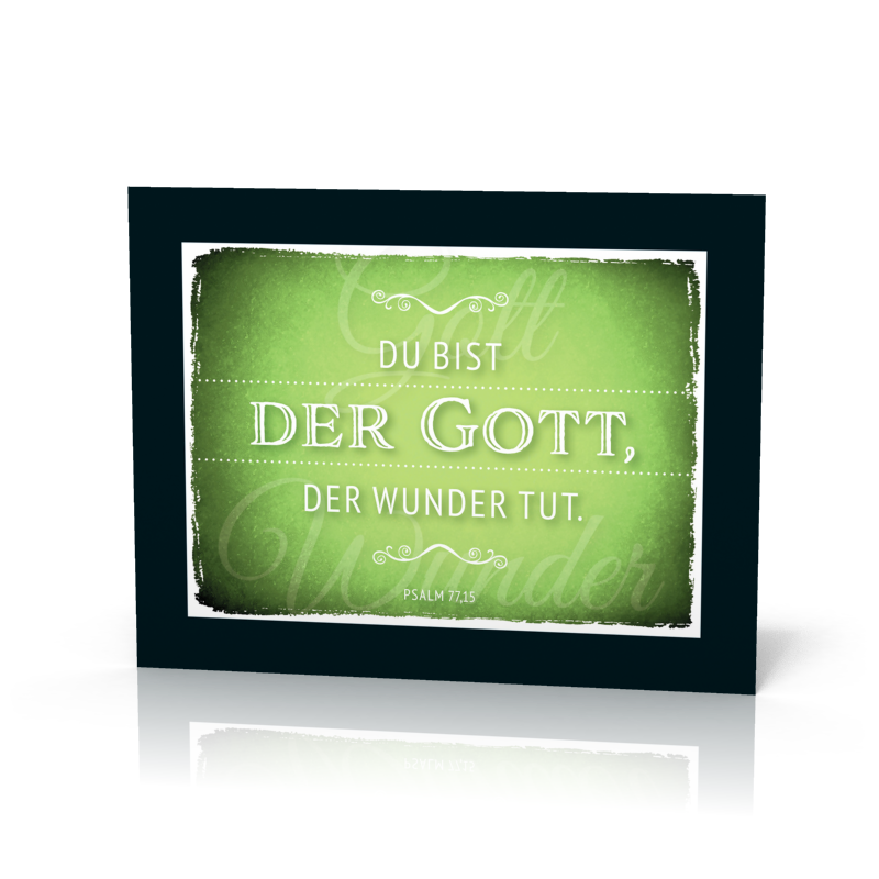 Magnet Du bist der Gott der Wunder tut