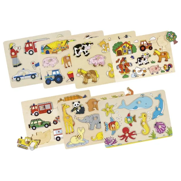 PUZZLE A ENCASTREMENT MOTIFS DIVERS