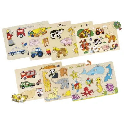 PUZZLE A ENCASTREMENT MOTIFS DIVERS
