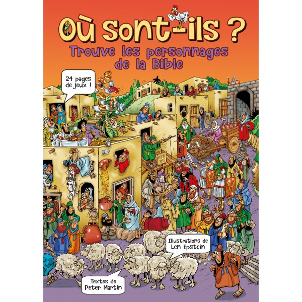 Où sont-ils ? - Trouve les personnages de la Bible !