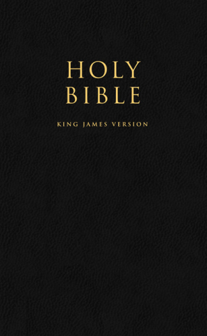 Anglais, Bible KJV Popular Gift & Award Black - King James Version