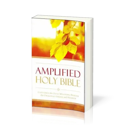Anglais, Bible, Amplified, Outreach Bible, paperback, couverture illustrée