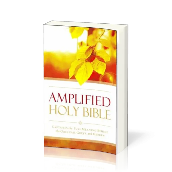 Anglais, Bible, Amplified, Outreach Bible, paperback, couverture illustrée