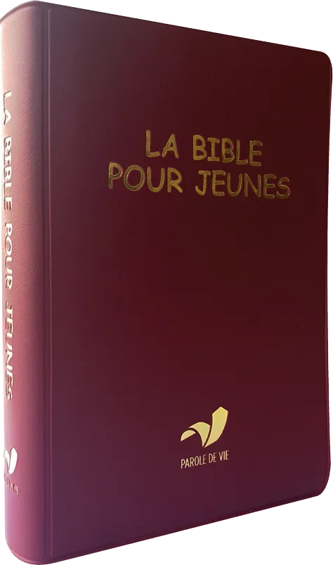 Bible pour les jeunes, Parole de Vie (La) - souple, compacte, bordeaux, avec livres...