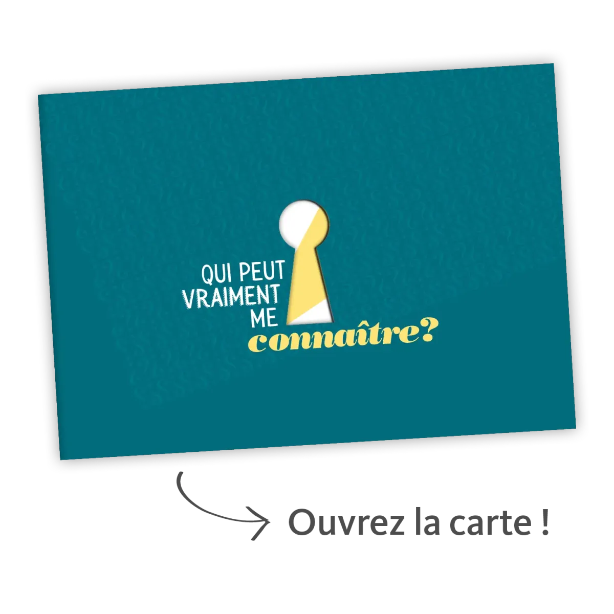 Qui peut vraiment me connaître? - Carte surprise