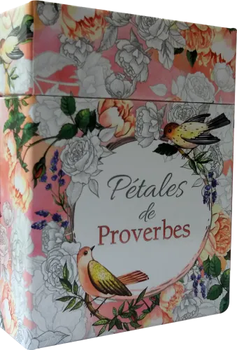 Pétales de proverbes - 44 cartes à colorier