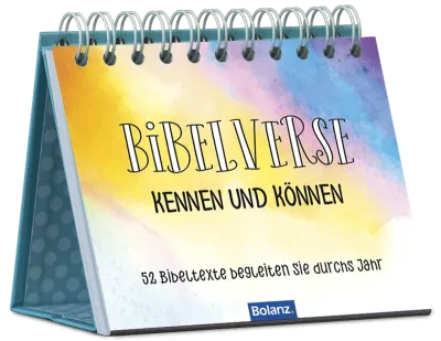 Aufstellbuch Bibelverse kennen und können, Band 1 - Neuauflage 2019