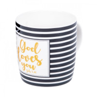 Tasse "God loves you"