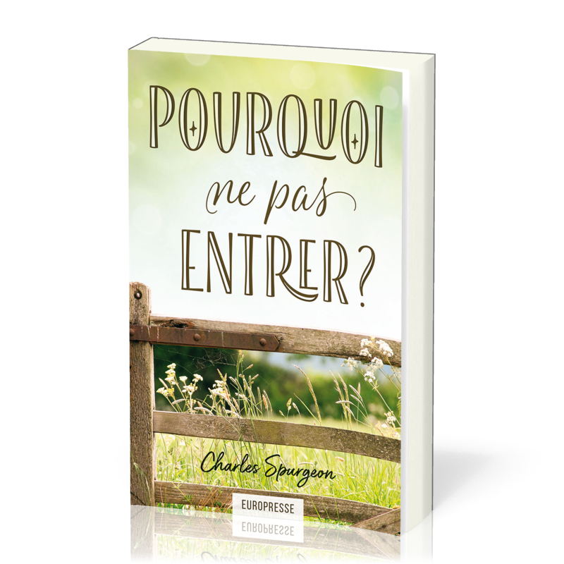 Pourquoi ne pas entrer ?