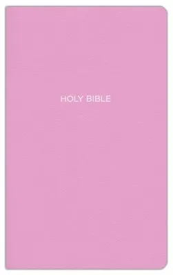 Anglais, Bible, NKJV, Gift & Award, similicuir, rose