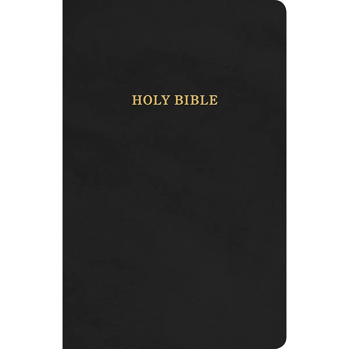 Anglais, Bible King James Version, Gift & Award, similicuir, noir