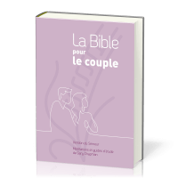 Bible pour le couple Semeur 2015, mauve - couverture rigide