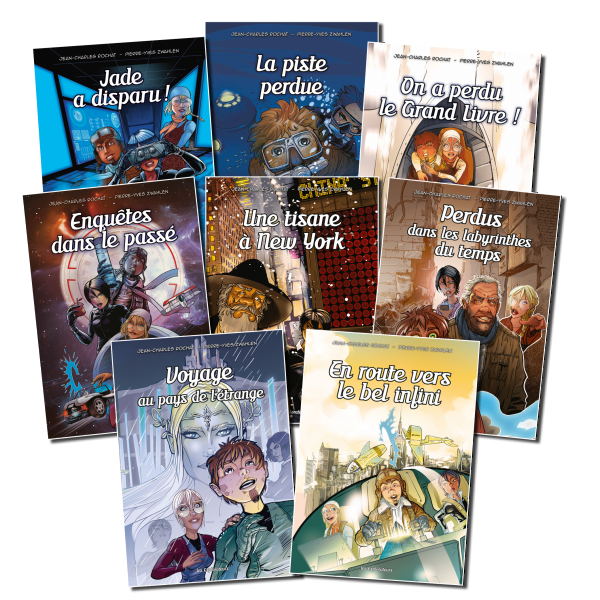 Explorateurs en BD (Les) - [pack de 8 livres]