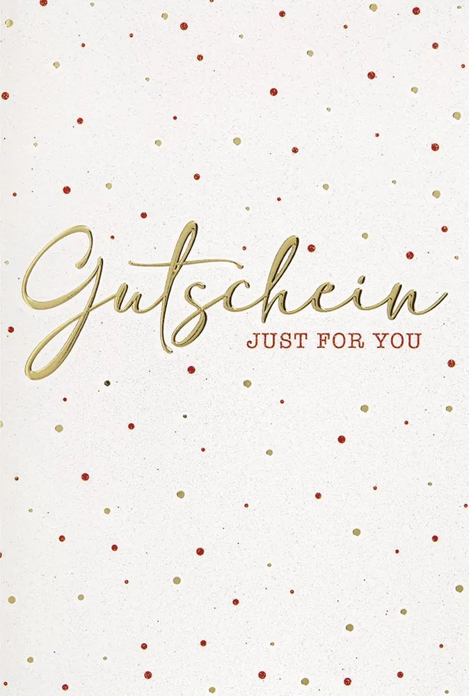 Doppelkarte Just for you