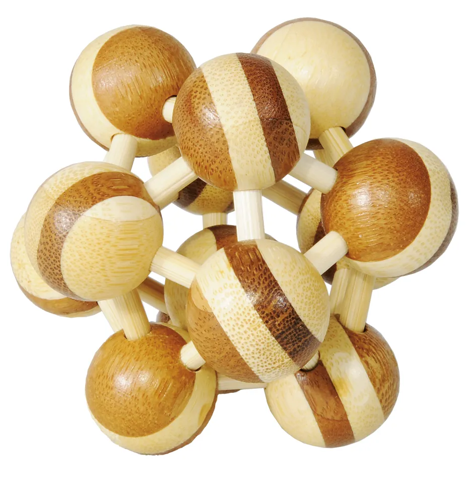 Casse-tête bambou : atomium