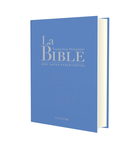 Bible, Traduction Officielle Liturgique - bleue, avec notes explicatives & couverture cartonnée