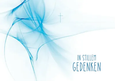 Doppelkarte Trauer In Stillem Gedenken/Fürchte dich nicht