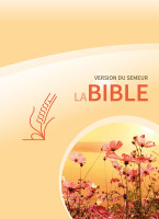 Bible Semeur 2015, compacte, couverture rigide jaune illustrée - tranche blanche