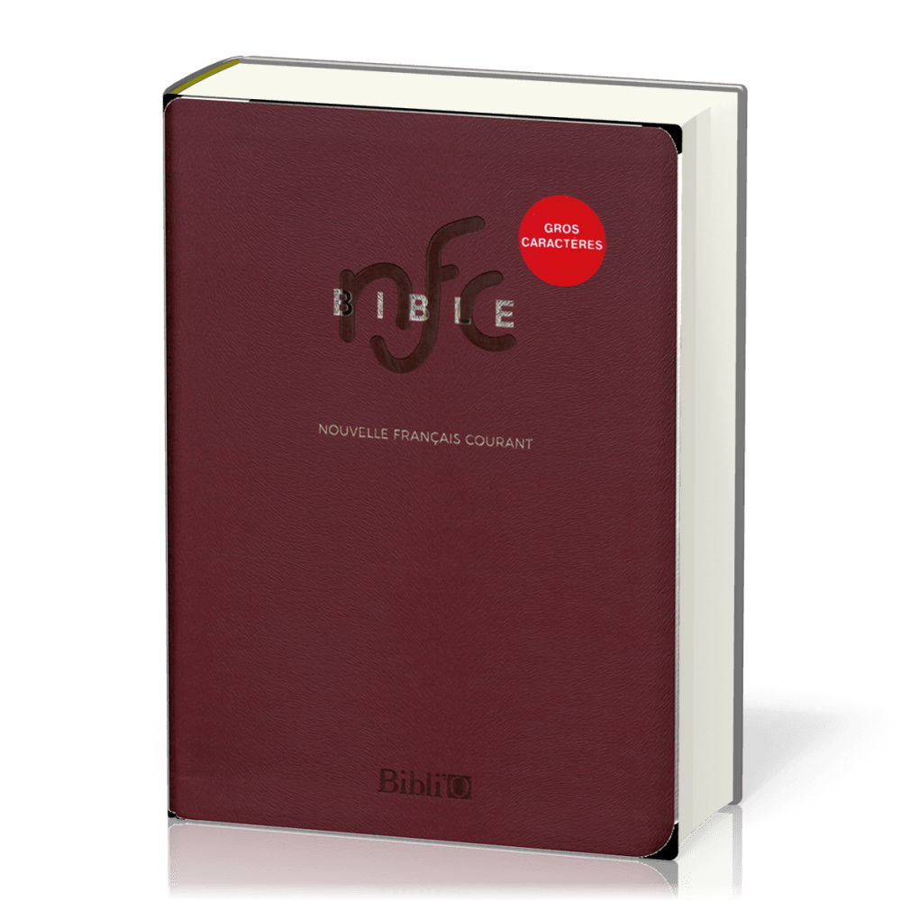 Bible Nouvelle Français courant, gros caractères - avec deutérocanoniques