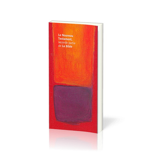 Nouveau Testament Darby, de poche, orange et rouge - broché