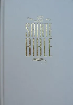 Bible Segond 1880 révisée, compacte, blanche - couverture rigide, skyvertex