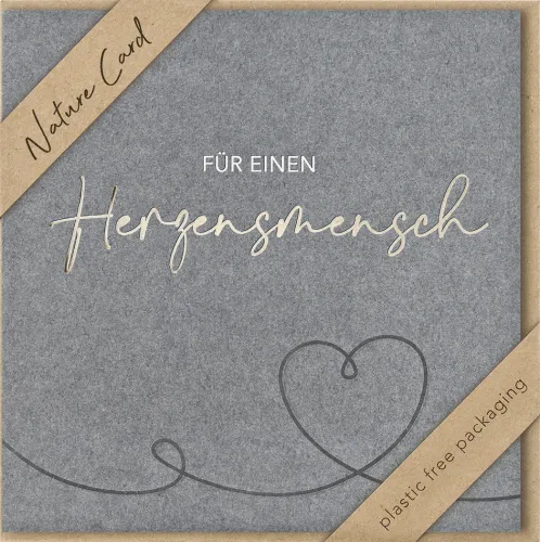 Doppelkarte Herzensmensch NC