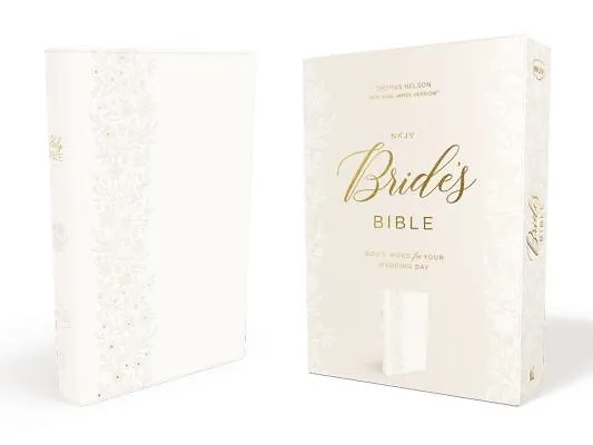 Anglais, Bible de mariage, New King James Version, similicuir, blanche - Bride's Bible, White,...
