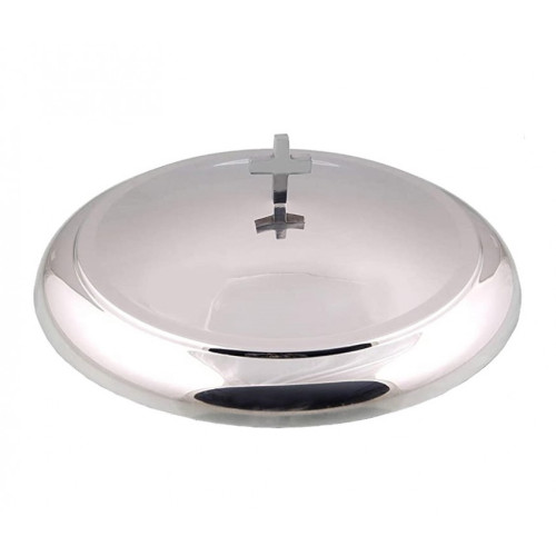 Couvercle plateau acier inoxydable finition miroir - [article de Sainte-Cène]