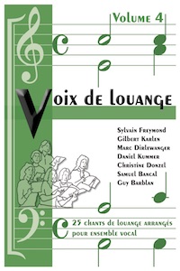 Voix de Louange vo.4 - Partitions