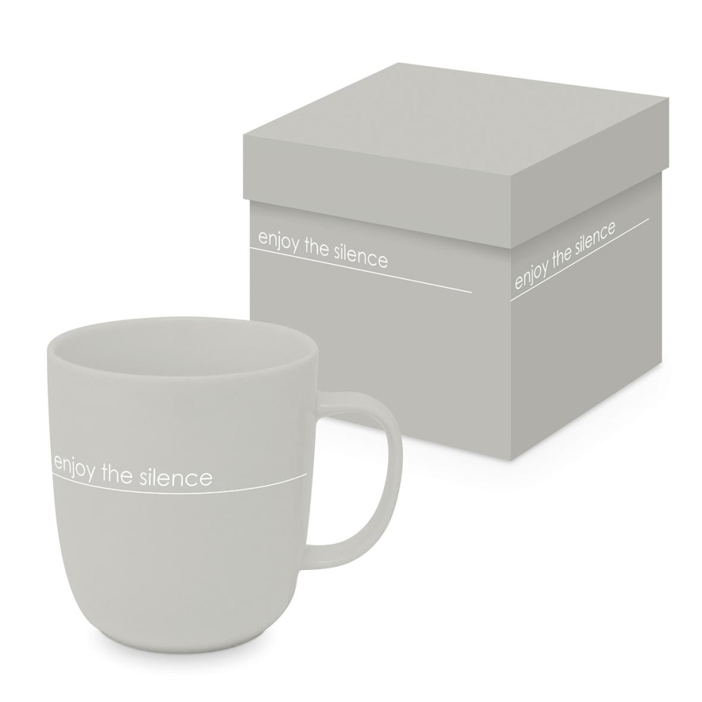 Tasse im Geschenkkarton 'taupe' - Pure Collection