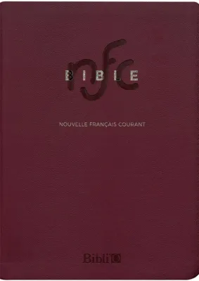 Bible Nouvelle Français Courant, compacte, avec deutérocanoniques - couverture souple similicuir...
