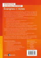 Évangiles et Actes - Introduction au Nouveau Testament, volume 01