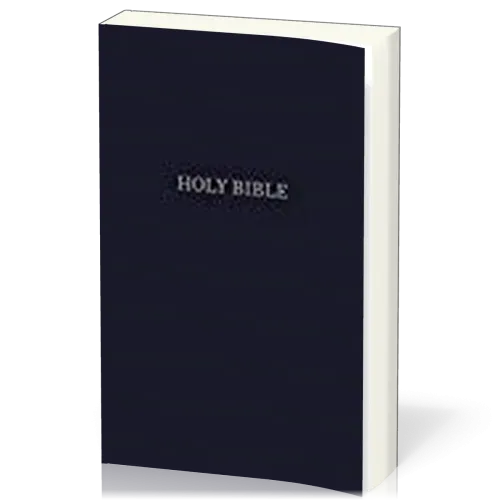 Anglais, Bible,  King James Version, Gift and Award Bible Blue - Leather-Look, Comfort Print, Red...