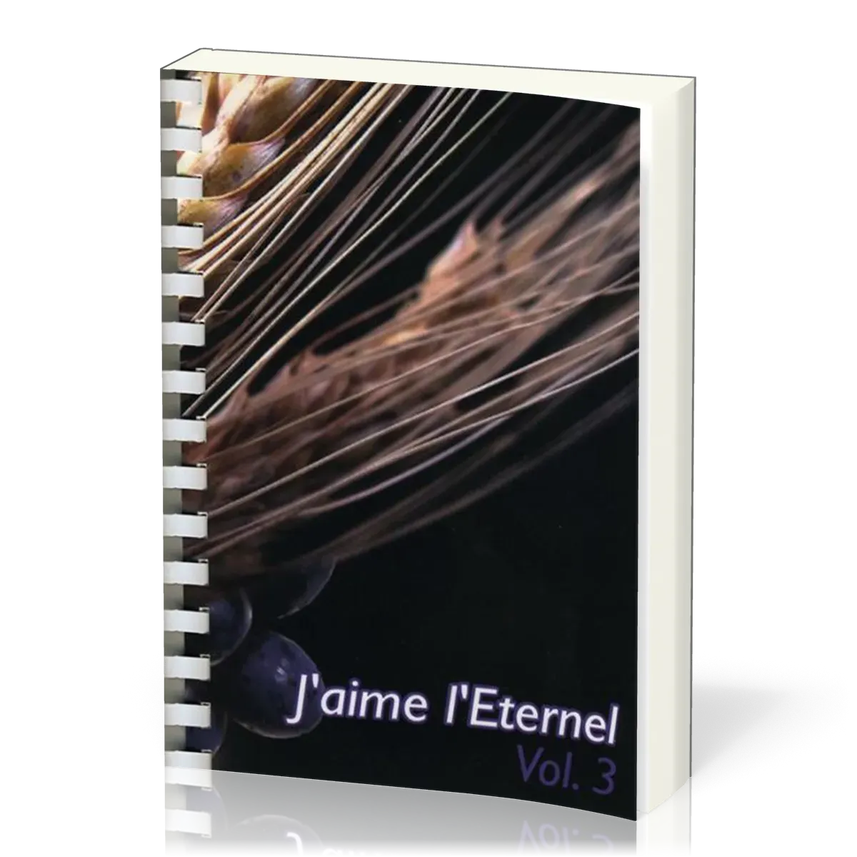 J'aime l'Éternel vol.3 - Nos 722-999, recueil de chants à spirales