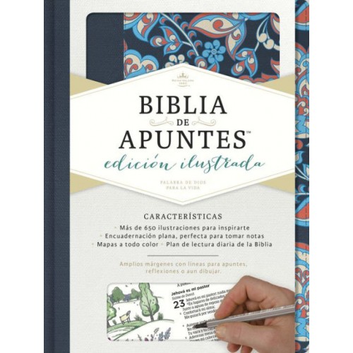Espagnol, Bible journal de bord, Reina Valera 1960, illustrée - RVR 1960, Biblia de Apuntes...