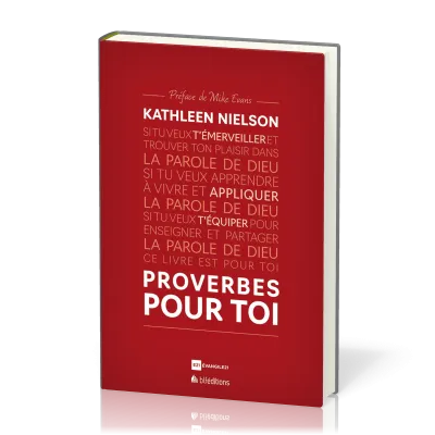 Proverbes pour toi - [relié]