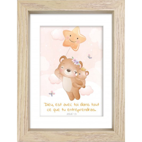 Mon cadre inspiration enfant - Ourson