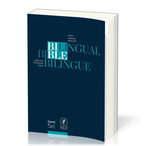 Bilingue français/anglais, Bible, Segond 21/NLT - bleue, brochée