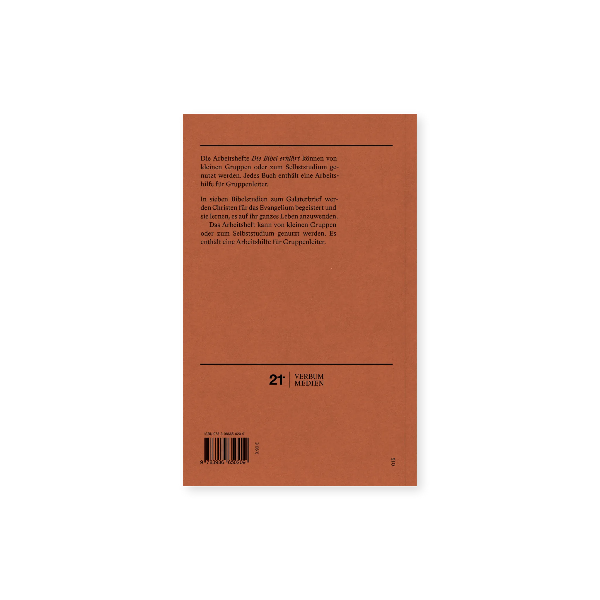 Galater (Arbeitsheft) - Reihe: Die Bibel erklärt