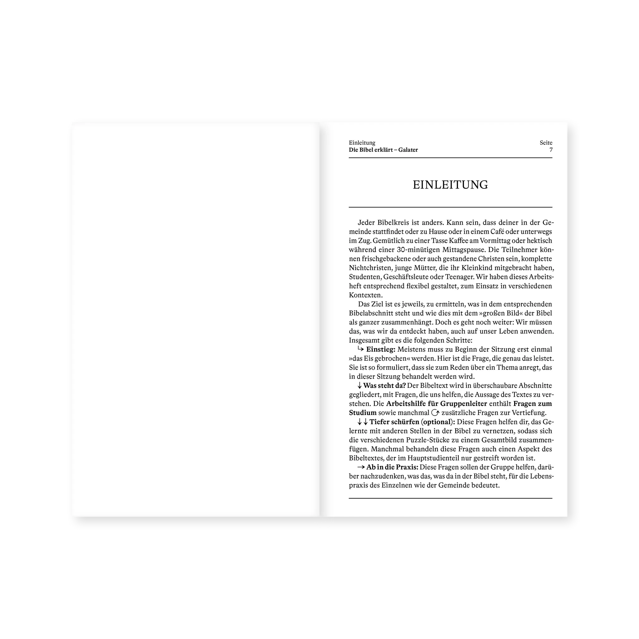 Galater (Arbeitsheft) - Reihe: Die Bibel erklärt