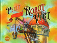 Petit robot vert